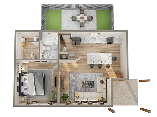 Floor plan Bliss- Ground (SD1G)