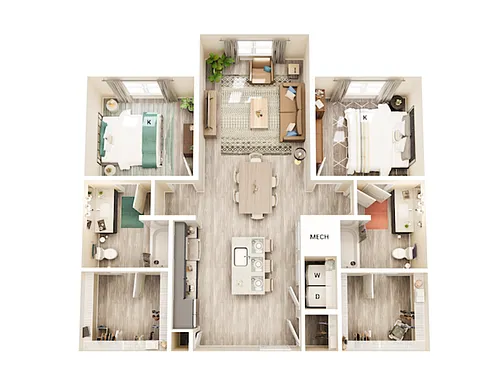 Floor plan B1