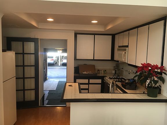 kitchen, garage entrance