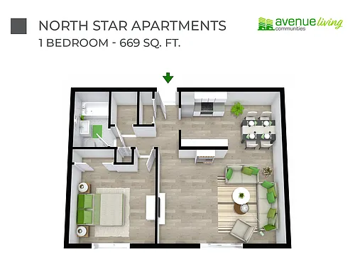 Floor plan 302