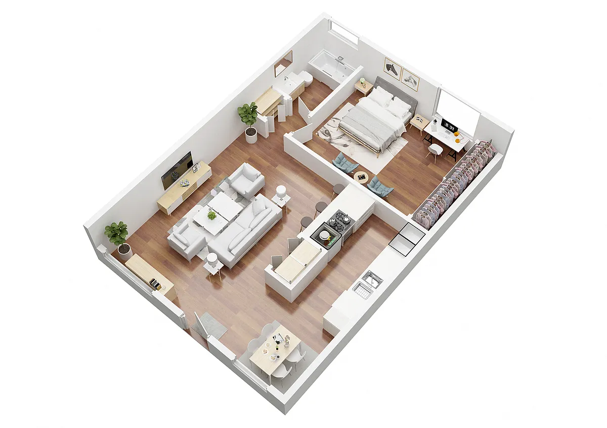 Floor plan Bahama