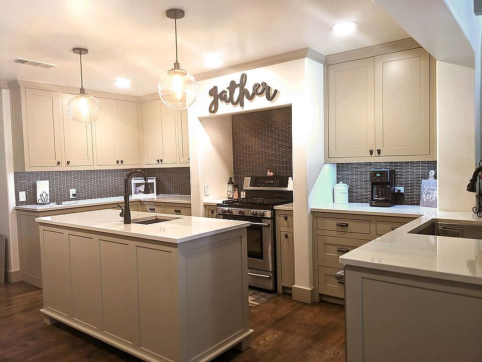 Remodel kitchen with island 