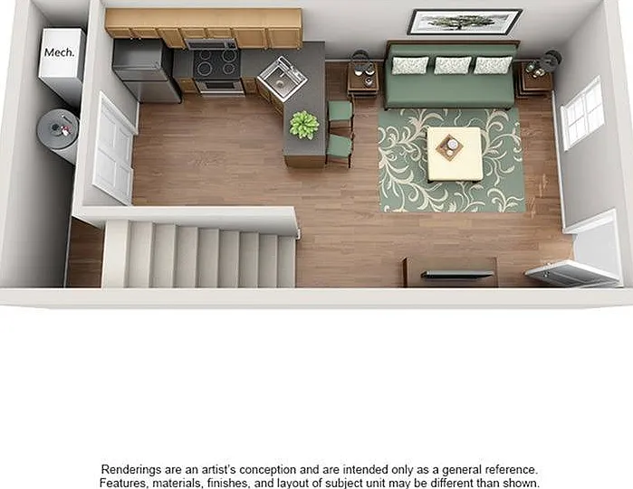 1 Bedroom | 1 Bath | 748 SF | First Floor 1 Bedroom | 1 Bath | 748 SF | First Floor
