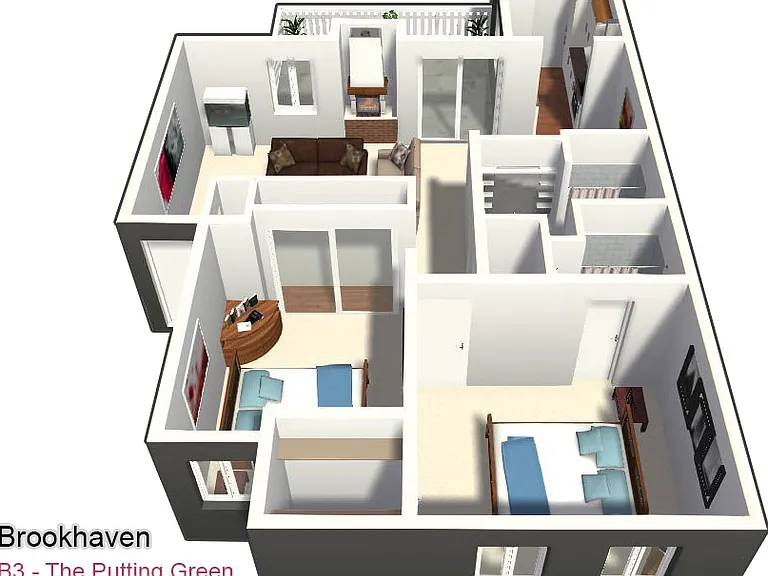 Two Bed / Two Bath