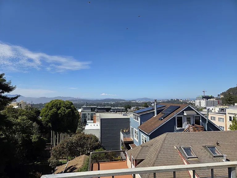 View from the back deck