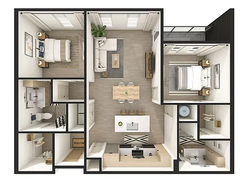 Floor plan Ford 2.2