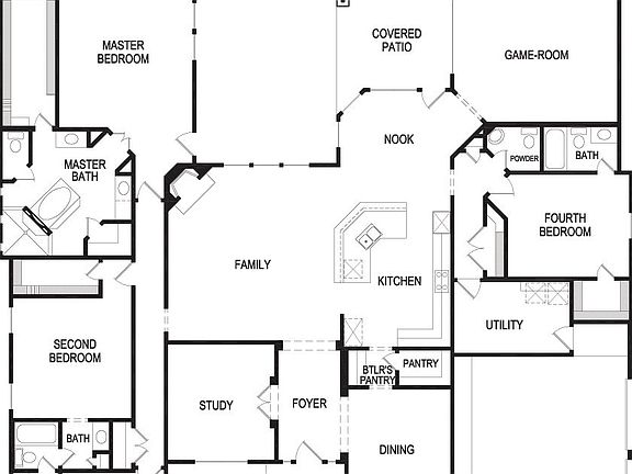 Valencia FS First Floor Plan