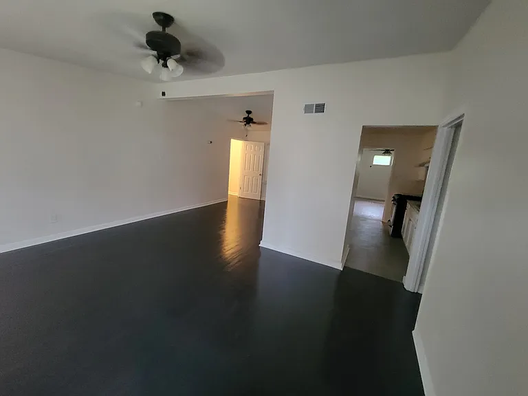 Living Rm to Dining room and Kitchen