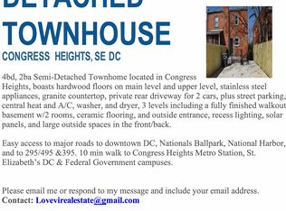 427 Lebaum St SE, Washington, DC 20032