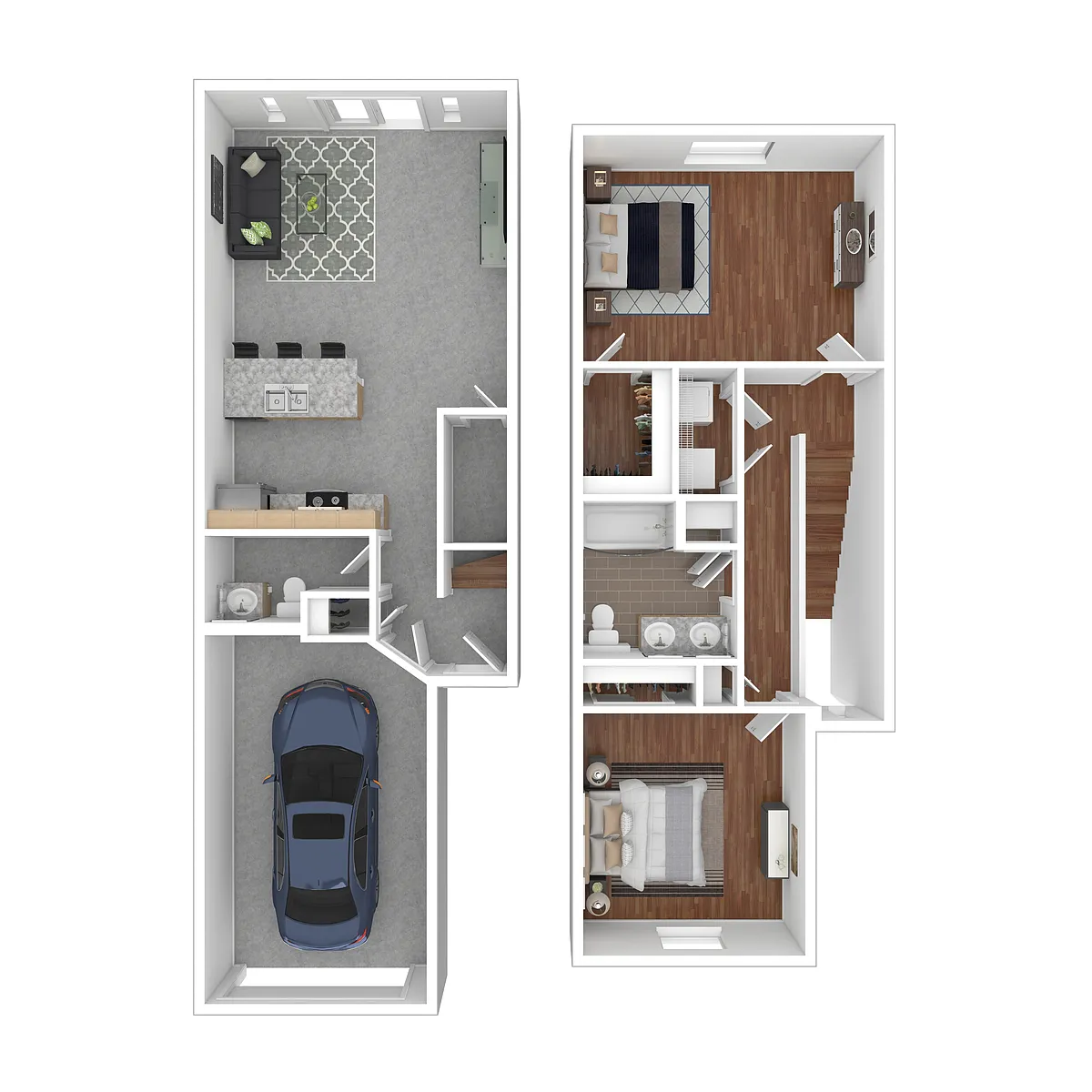 Floor plan 2 Bedroom