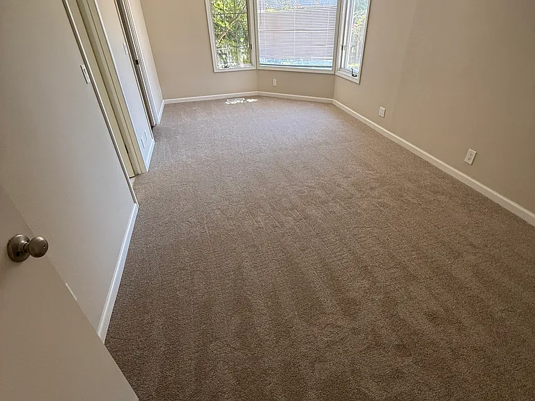 3rd bedroom, with large walkin closet, with cedar floors and buildin shelves; access to 2nd bathroom with shower