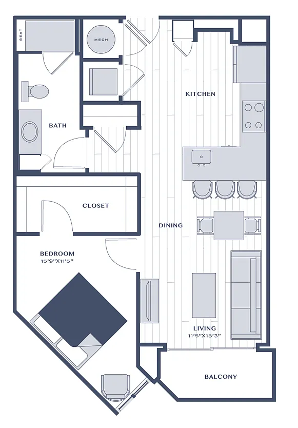 Floor plan Rosemary