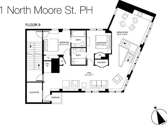 4th image of 1 N Moore St