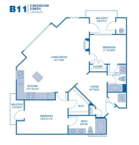 Floor plan B11