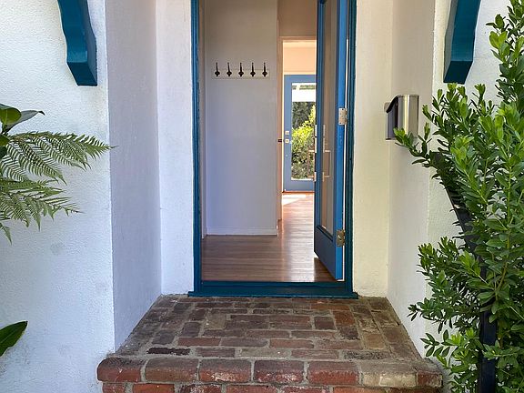 View into entry hall.