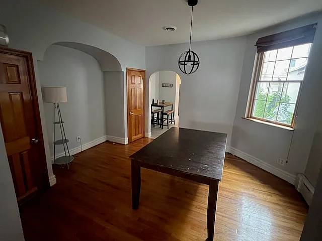 View of dining room
