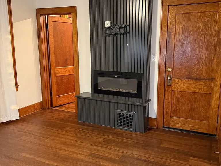 fireplace in living room