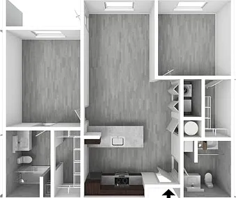 2 Bedroom C 2 Bedroom C