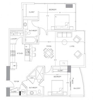 #1501 (B6 1,187 sqft)