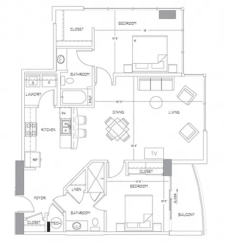 Floor plan B6