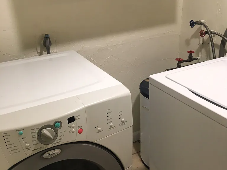 Full sized washer and dryer