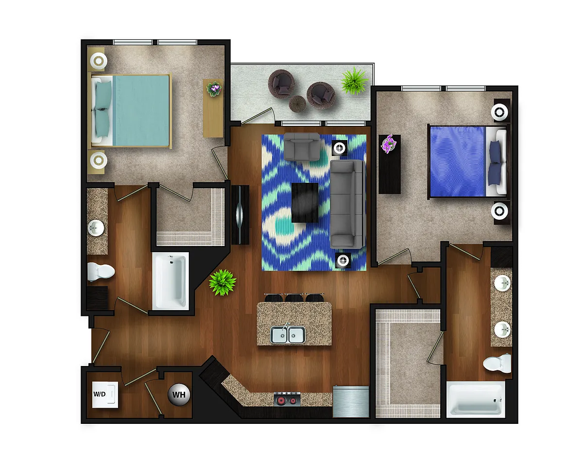 Floor plan B1