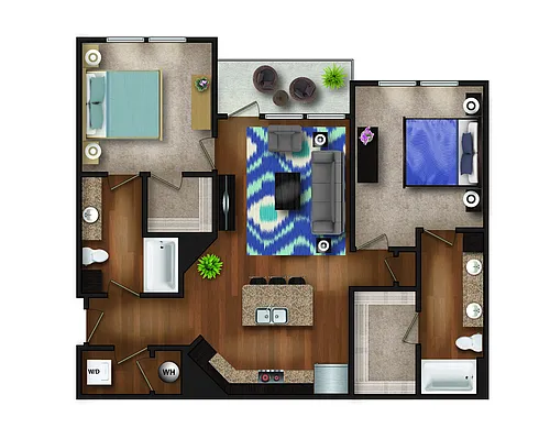 Floor plan B1