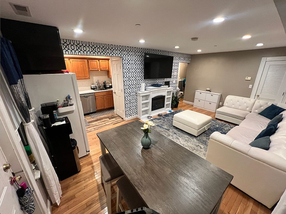 open concept living room with dining room space