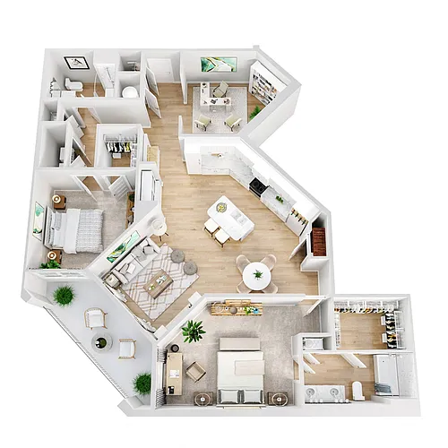 Floor plan Boca