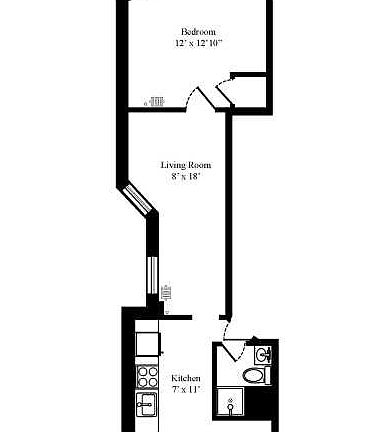 2nd image of 257 W 10th St APT 2E