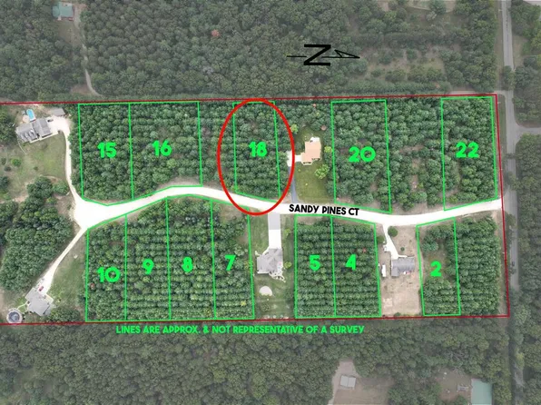 Lot 18 Sandy Pines Court #18, Redgranite, WI 54970