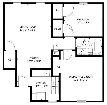 Floor plan B01