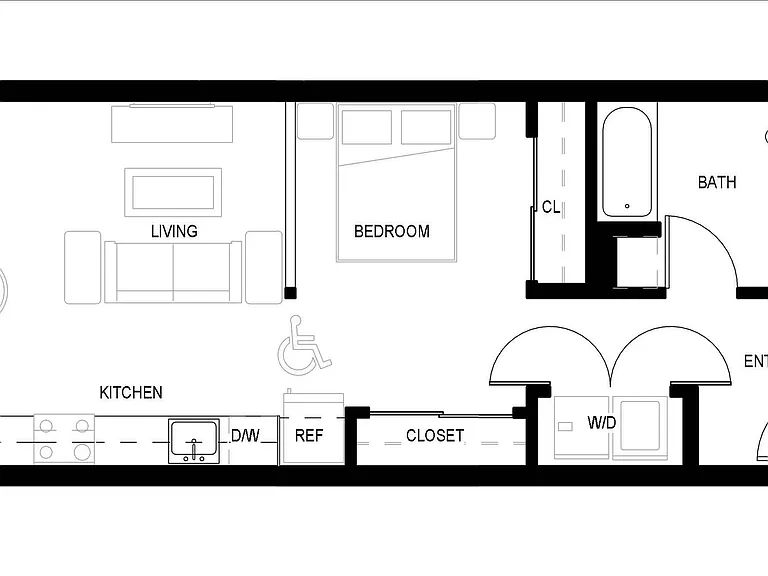 O1 - O1N-A floor plan Centerline