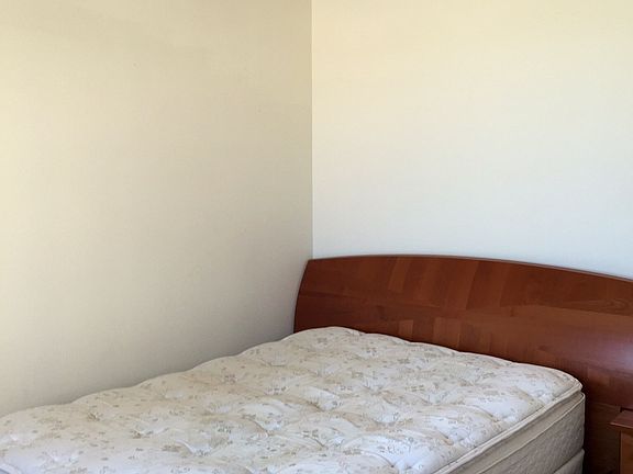 Comes with queen bed frame and mattress