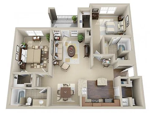 Floor plan B4