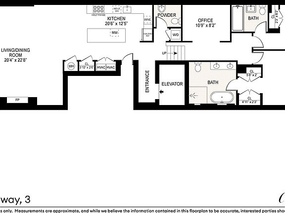 2nd image of 391 Broadway #Loft3