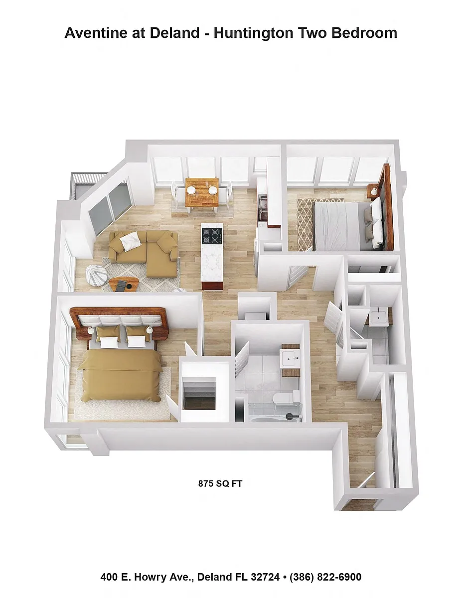 Floor plan Huntington