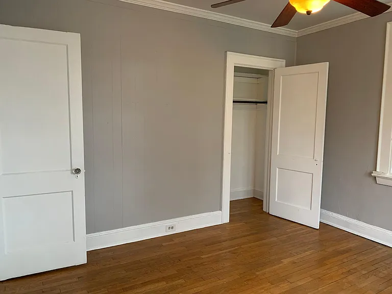 Hardwood floor bedroom!