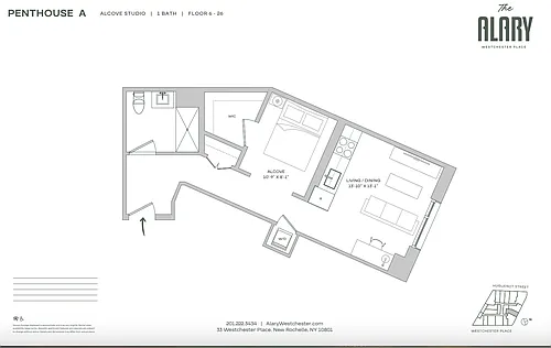 Floor plan Penthouse A