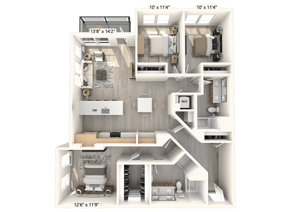 Floor plan C2-2