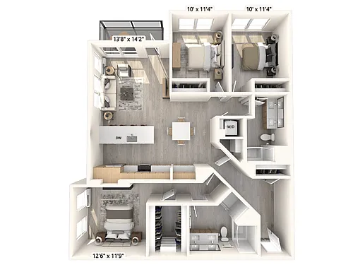 Floor plan C2-2