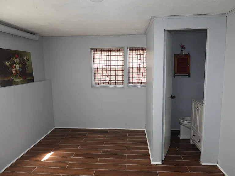 Basement with half bath