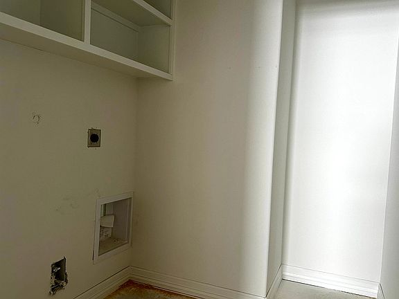 Construction progress -utility room
