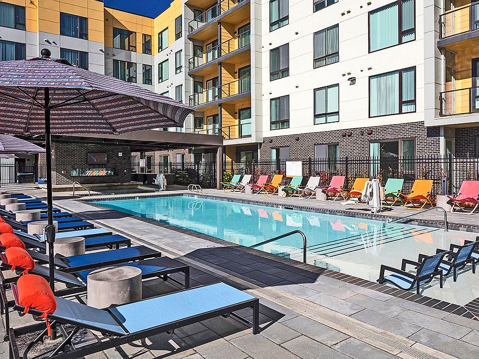 Saltwater pool and spa with Baja deck