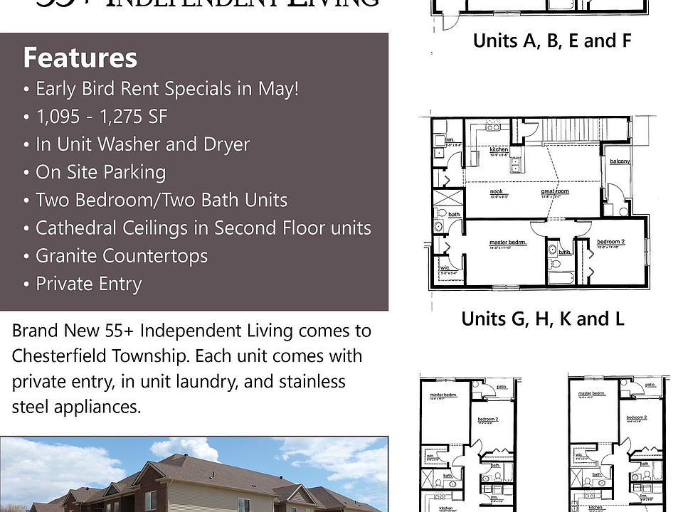 Casa Mia Senior Apartment Rentals Chesterfield, MI Zillow