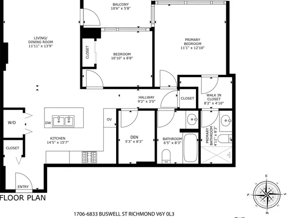 6833 Buswell St #1706, Richmond, BC V6Y 2E9