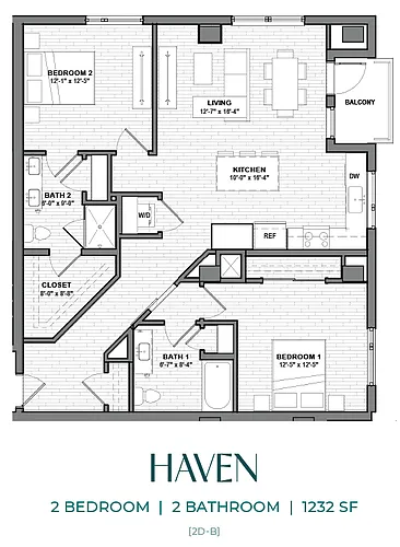 Floor plan Haven