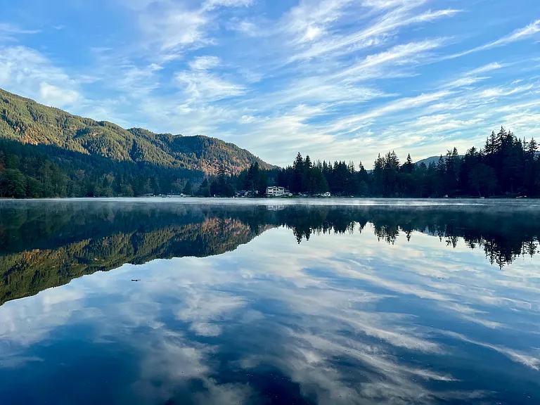 Still waters for endless photographic opportunities.