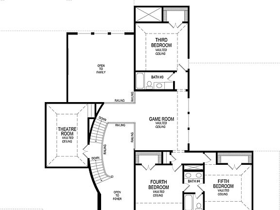Kingston PC Second Floor Plan
