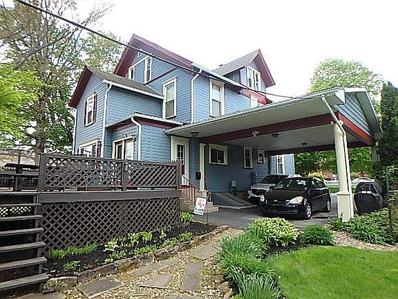 Rear, deck and carport